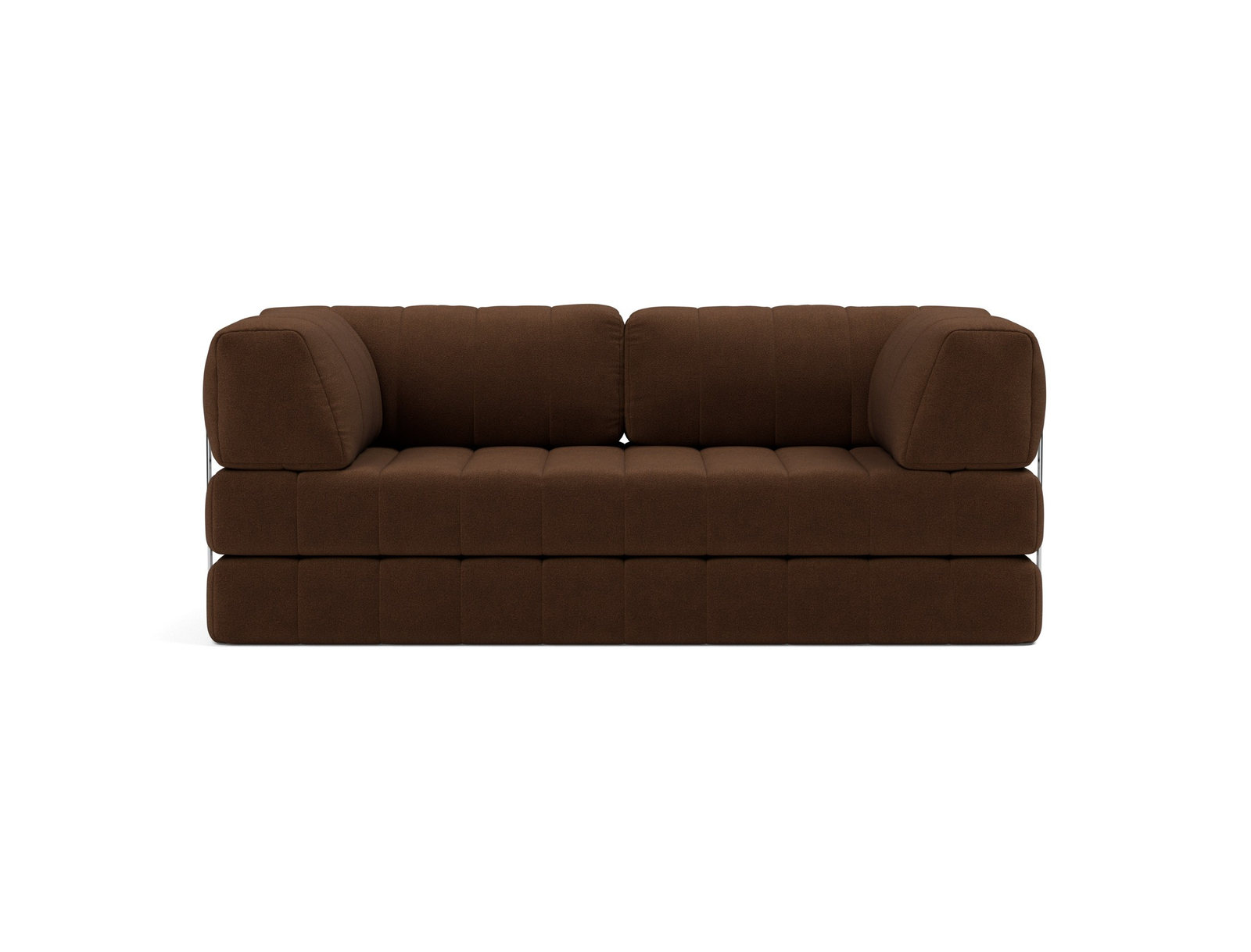 Canape convertible CozyPad 208 cm en tissu 359 Taura Cappuccino