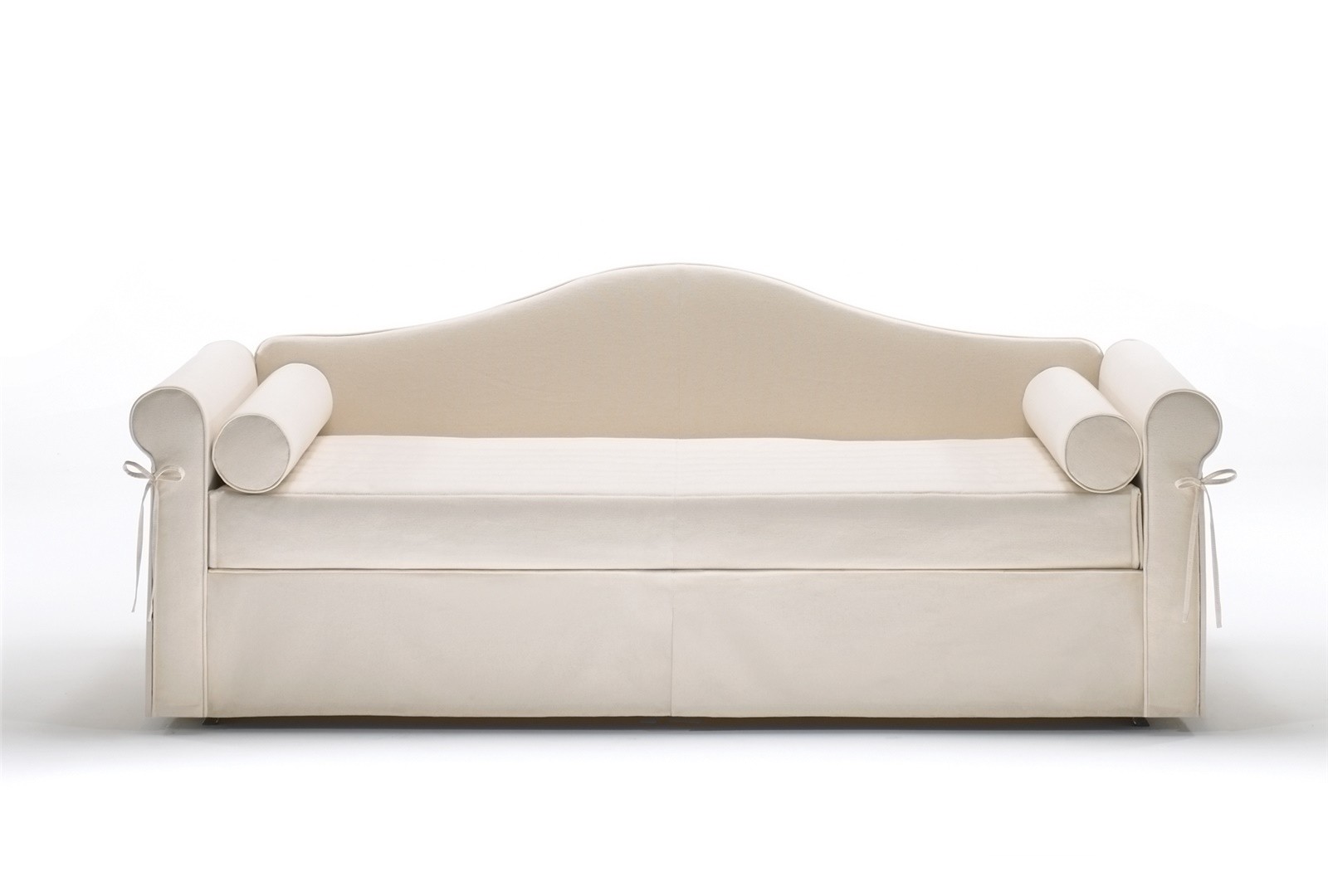 Banquette lit gigogne BK 114, la banquette fermée