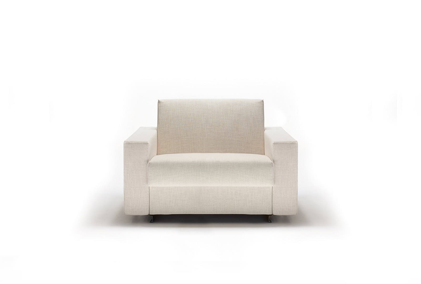 Fauteuil-lit BK 126 fermé, vu de face