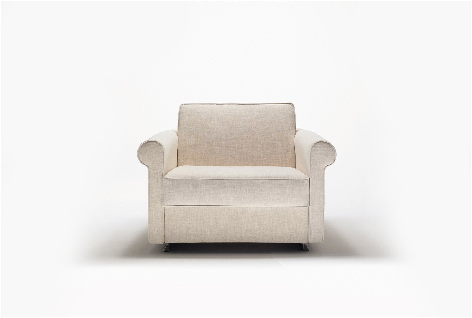 Fauteuil-lit BK 127 fermé, vu de face