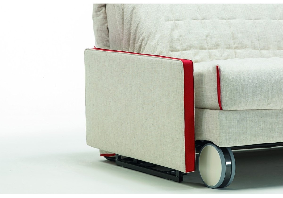 Accoudoir rectangulaire BK habillé de tissu