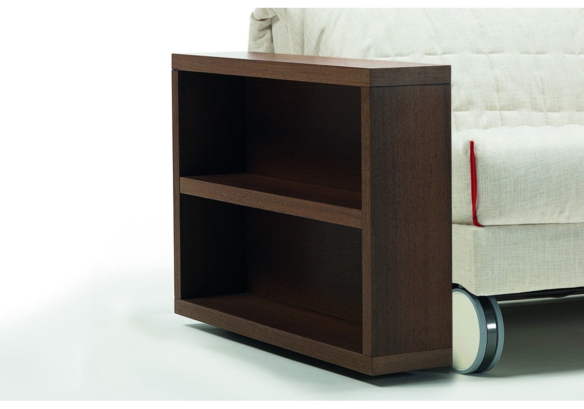 Accoudoir bibliothèque en bois BK