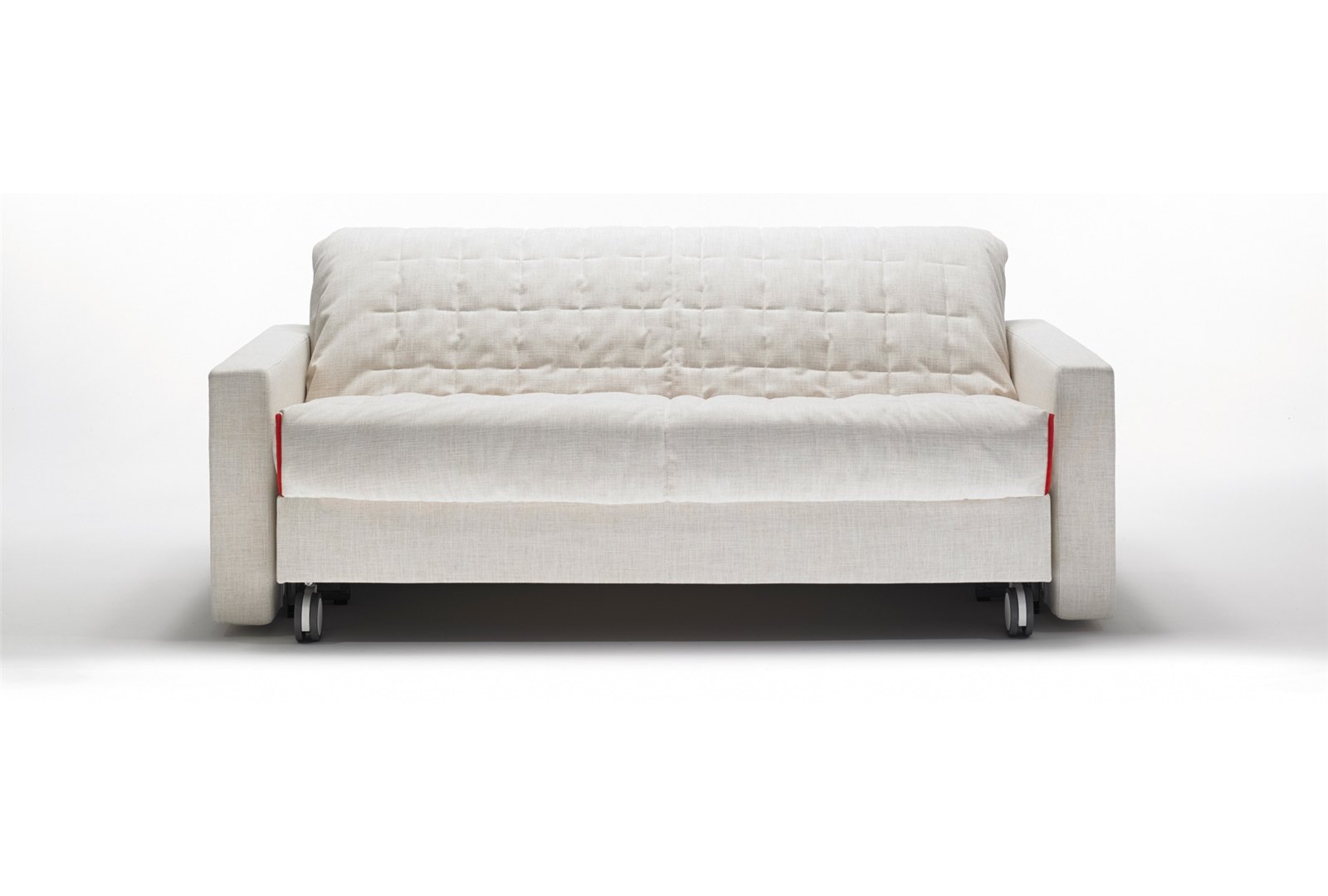 Canapé convertible BK 129 Modern fermé, vu de face