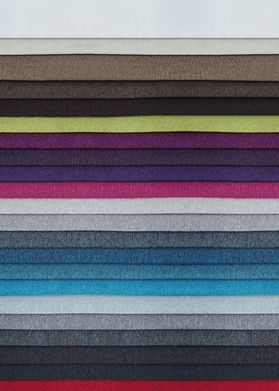 Nuancier du tissu BK Italia A160, 100 % polyester