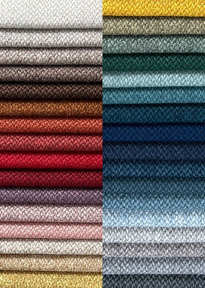 Nuancier du tissu BK Italia A184, 100 % polyester