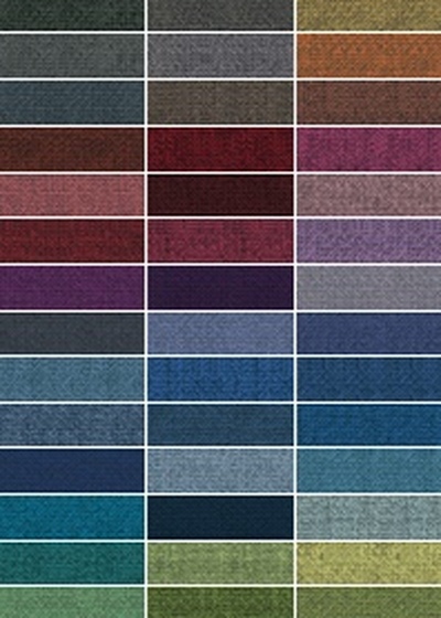 Nuancier du tissu ignifugé BK Italia F164