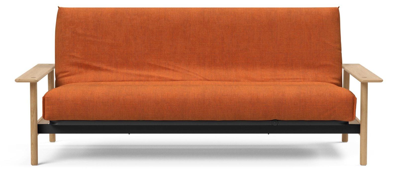 Balder de face en Esina 412 orange rouille