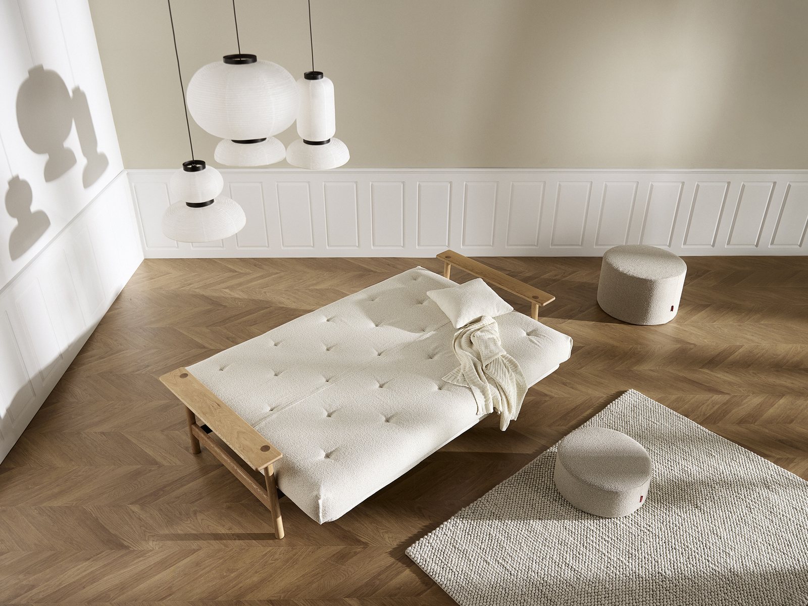 Balder deplie en lit de 140 par 200 cm