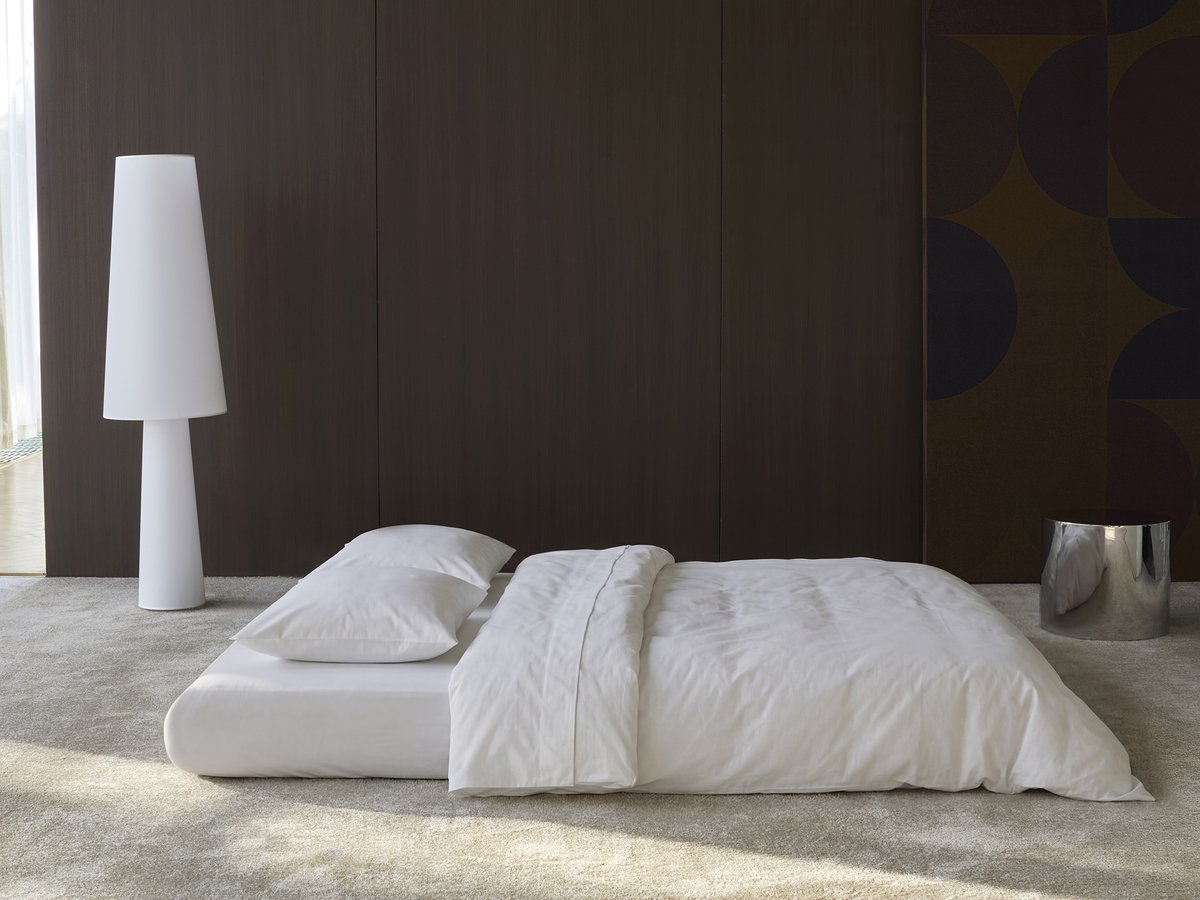 Circlus deplie en lit double 180x200 cm, tissu Esina Almond Beige, Innovation Living