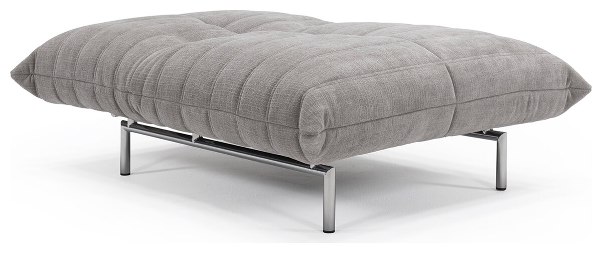 Fauteuil convertible Mikunjo scandinave deplie, Esina Truffle