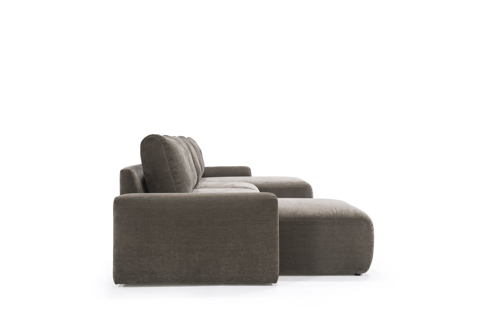 Accoudoir Chunky massif du canapé convertible panoramique Norum scandinave